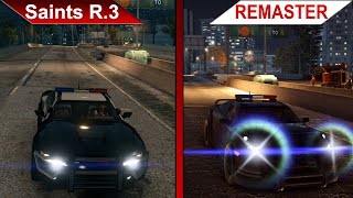 THE BIG COMPARISON  Saints Row 3 vs Saints Row 3 REMASTERED  PC  ULTRA [upl. by Nnairam]