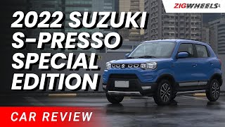 2022 Suzuki SPresso Special Edition Review  ZigwheelsPh [upl. by Enaamuj979]