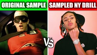 ORIGINAL SAMPLE VS SAMPLED NY DRILL SONGS PART 4 [upl. by Evelina441]