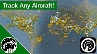 How To Track Any Aircraft using Flightradar24 [upl. by Anilemrac]