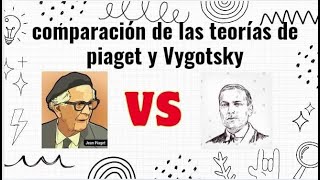 comparación de las teorías de Piaget y Vygotsky [upl. by Hurlow]