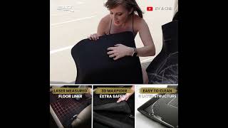 3D Mats  KAGU Perfect Fit Floor Liner  Compatible with Ford Mustang Mach E｜EV amp Chill Review [upl. by Scandura565]