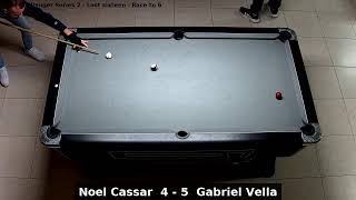 Noel Cassar vs Gabriel Vella  UPM Challenger Series 2  Last sixteen [upl. by Elle]