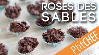 Recette Roses des sables Ptitchefcom Pas à pas Stop Motion [upl. by Atsira834]