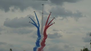 14Juillet la Patrouille de France clôt le défilé  AFP Images [upl. by Ecinue]