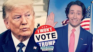 I Wont Vote Trump  Randy Rainbow Song Parody [upl. by Calvina885]