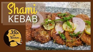 kebab recipe  Shami kebab लखनऊ के मशहूर कबाब घर पर बनाएं बिल्कुल आसानी से😊😊 [upl. by Barth]