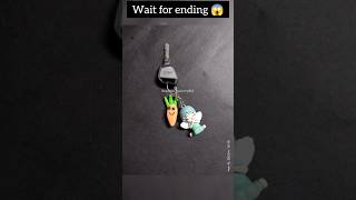 Diy clay showpiece 🔥😱clay shorts viral keyrings art [upl. by Hplodur]