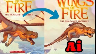 Ai brings Wings of Fire Book Covers to Life CURSED [upl. by Dunaville655]