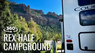 360 Video of Rex Hale Campground  Shoshone National Forest  Wyoming [upl. by Smitty835]