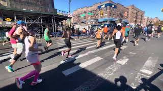 TCS NYC Marathon at 86 St4 Av bryancandia479 needs to see this [upl. by Roselle]