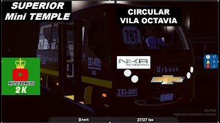 PBS RETURNS  Superior Mini Temple Chevrolet NKR  Linha 767 CIRCULAR Vila Octavia [upl. by Idnew]