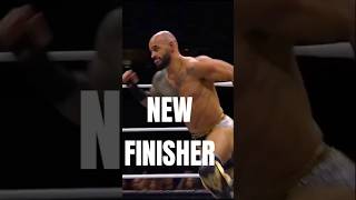 Ricochet debuts a new FINISHER in AEW  shorts aew [upl. by Anirtik54]