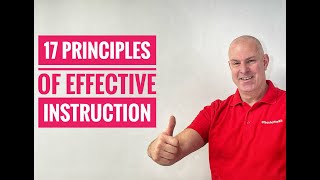 17 Principles of Effective Instruction by TeacherToolkit [upl. by Otiv]