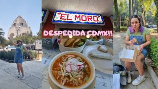 Vlog Ultimo paseo por CDMX y despedida de comidas Odette Casa de Toño y El Moro [upl. by Laith]