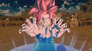 DBX2 combos SSJ4 Gogeta x100 Big Bang Smash [upl. by Notle]