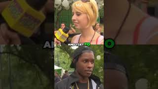 ASAP ROCKYS AWKWARD INTERVIEW WITH MTV CONTESTANT music pop hiphopartist interview [upl. by Halyhs]