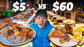 5 vs 60 Buffet in Sokcho Korea Who Wins [upl. by Atrim]