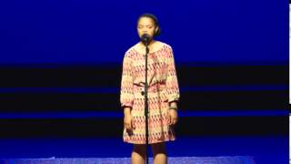 Poetry Out Loud Recitation by Anita Norman [upl. by Ciredor]