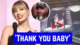 Taylor Swift HEARTWARMING EMOTIONAL speech to Australian Swifties at coveted ARIAs 2024 [upl. by Aitnohs]