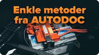 Slik sjekker du bilbatteriet  AUTODOC [upl. by Kristos42]