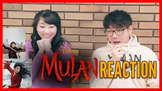 MULAN Live Action Official Trailer REACTION [upl. by Hatcher]