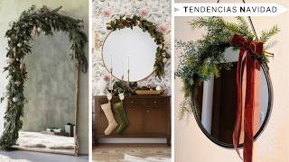 TENDENCIAS NAVIDEÑAS ESPEJOS CHRISTMAS TRENDS 2024 DECORAR CASA CHRISTMAS HOME DECOR [upl. by Sy953]