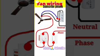 Fan regulator connection  ceiling fan regulator  capacitor connectionfanregulator electrical [upl. by Atinram]