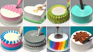 1000 Quick amp Easy Cake Decorating Technique Compilation  Most Satisfying Chocolate Cake Recipe [upl. by Asum586]