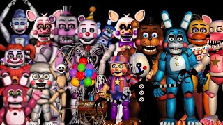 FNAF Toys Animatronics V1Especial 25 Subs [upl. by Honora]