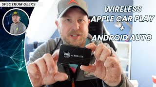 AI Box Lite  One Car Stereo  Wireless Apple Car Play  Wireless Android Auto [upl. by Itraa]