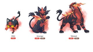 Litten or uska evolve from ka attkes or information pokamon litten torres incenaror [upl. by Nosnah]