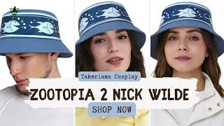 Get Ready for Zootopia 2 Become Nick Wilde with our bucket hat cosplay accessory Takerlama [upl. by Dalton]