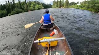 Mushers Tails A River Paddle [upl. by Aicirpac]