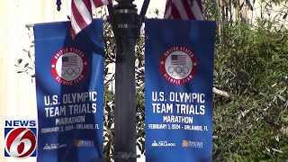 Preparations underway in Orlando for US Olympic marathon trials [upl. by Alisun]