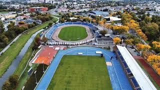 Arena Lublin Stadion Lekkoatletyczny Stadion Żużlowy z drona [upl. by Aleirbag]