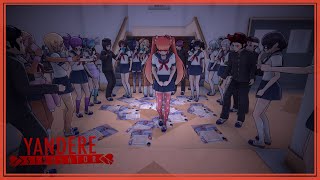 Humiliating Osana in front of the whole school  Yandere Simulator Concept [upl. by Crandale]