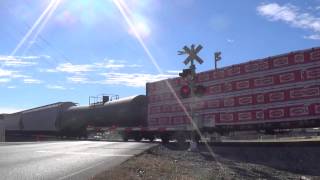 Brock Road Railroad Crossing Brownsboro AL [upl. by Anilem]