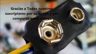 Como Reciclar Conector Para Pilas De 9 Volts [upl. by Rehpotsirhc]