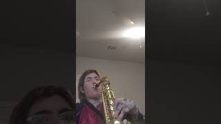 Learning Sobbin Women on alto sax Seven Brides For Seven Brothers [upl. by Sudnor]