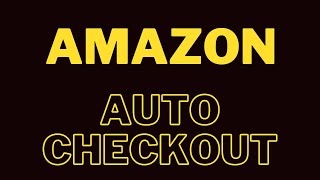 Amazon Auto CheckOut Bot [upl. by Allisirp863]