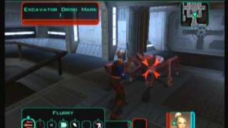 Star Wars KOTOR 2 Walkthrough Dark Side 10 Turbolift Code [upl. by Yelloh980]