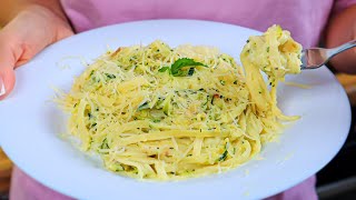 Zucchini und Pasta Nur ein paar Minuten und das Abendessen ist fertig Frische Rezepte [upl. by Werd975]