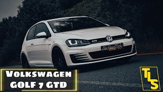 ÇA HURLE PLUS QUUNE GTI  😱  VOLKSWAGEN GOLF 7 GTD STAGE 2 [upl. by Adli]