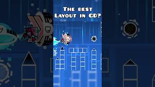 The BEST Layout in GD geometrydash gdlayout gddemon [upl. by Tania640]