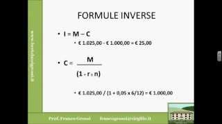 MATEMATICA FINANZIARIA LEZIONE 2 [upl. by Noitna]