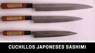 Cuchillos Japoneses Sashimi [upl. by Nevets]