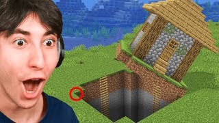 I Found a Villagers Secret Base in Minecraft [upl. by Jenette]