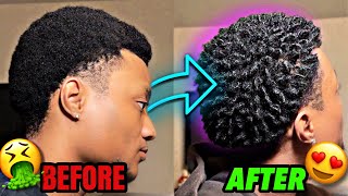 HOW TO GETSTART FREEFORM DREADS WITH EXTREMLY SHORT HAIR IN 10 MINUTES [upl. by Manoff]