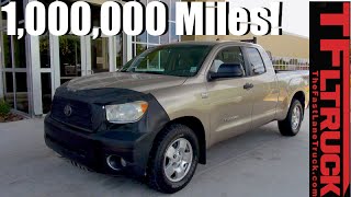 Meet the One Million Mile Toyota Tundra Still with Its Original V8 [upl. by Etana]